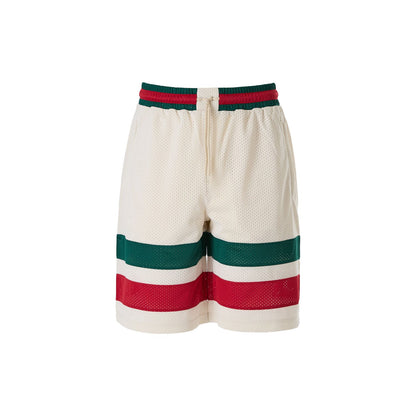 Gucci Cream polyester Logo Shorts Gucci