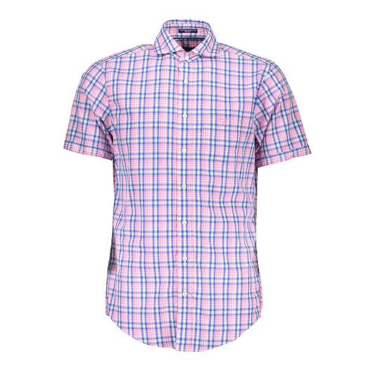 Gant Pink Cotton Men Shirt Gant