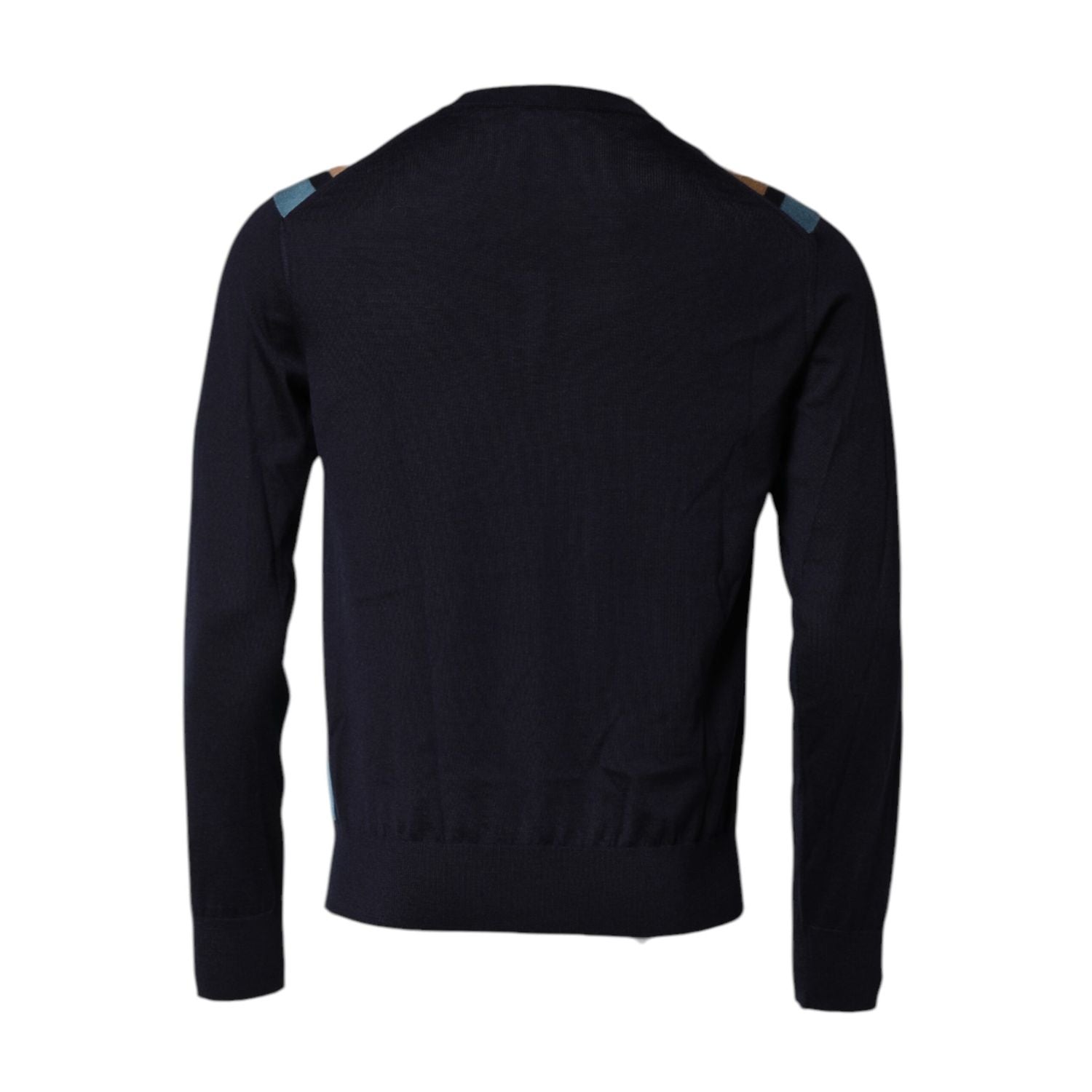 Dolce & Gabbana Multicolor Stripes Crew Neck Pullover Sweater