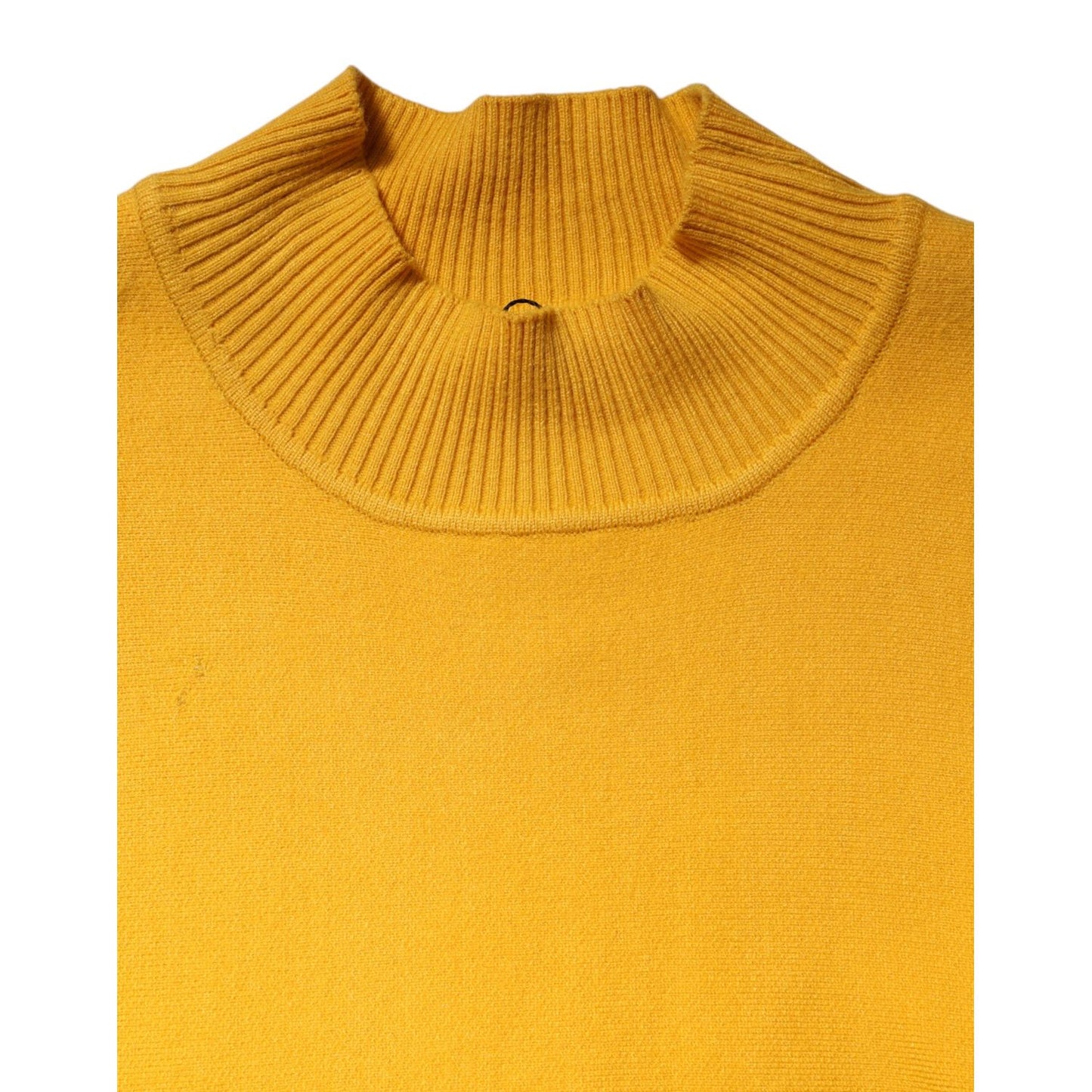 SIGNS Yellow Stripe Long Sleeve Overcoat Pullover Sweater SIGNS