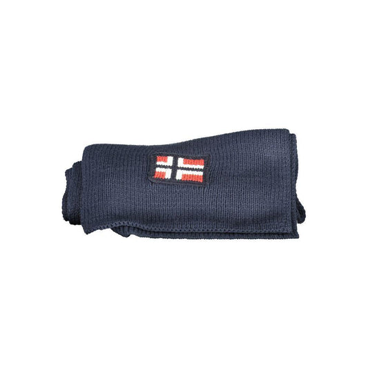 Norway 1963 Blue Marabou Men Scarf 1728,67403481248,Accessories,Blue,Men,Men - Accessories,New with tags,Norway 1963,Scarves - Men - Accessories NO-25586