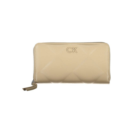 Calvin Klein Beige Polyester Wallet Calvin Klein