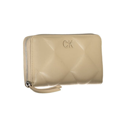 Calvin Klein Beige Polyester Wallet Calvin Klein