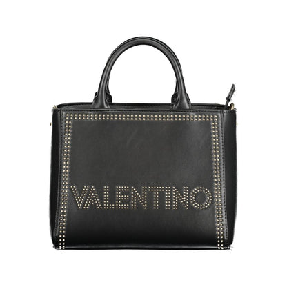 Mario Valentino Black Polyurethane Women Handbag