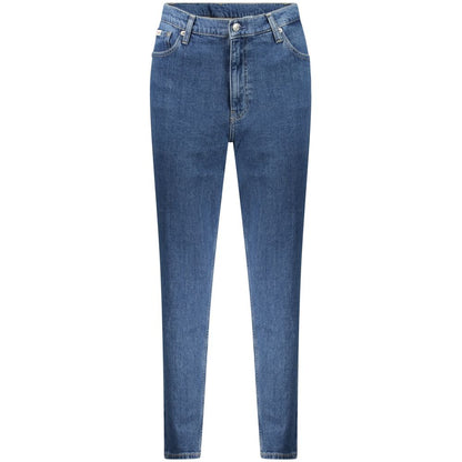 Calvin Klein Blu Cotton Women's Jean