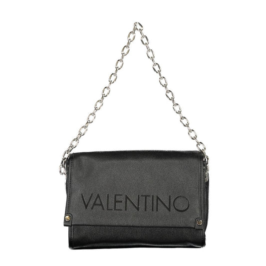 Mario Valentino Black Polyurethane Women's Handbag