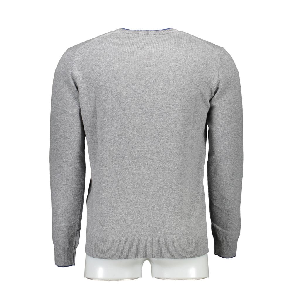 Harmont & Blaine Grigio Wool Men Sweater