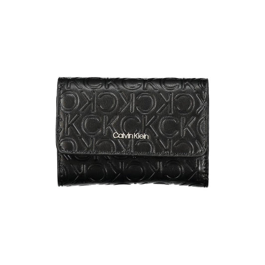 Calvin Klein Nero Polyester Women Wallet