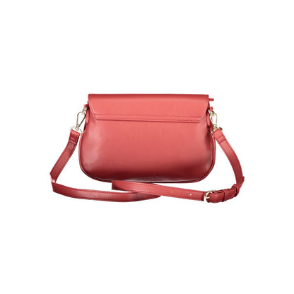 Mario Valentino Rosso Polyurethane Women Handbag