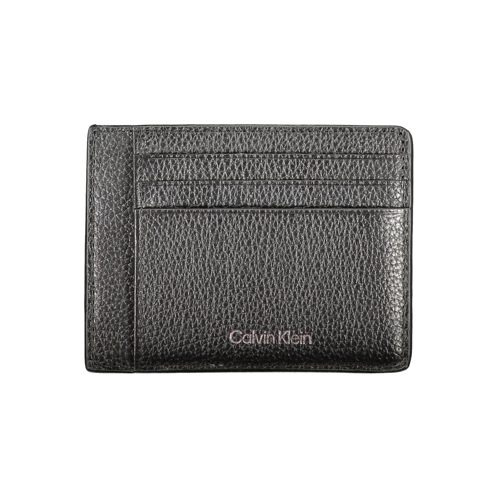 Calvin Klein Black Leather Men's Wallet