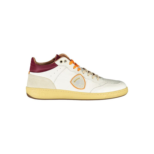 Blauer Bianco Leather Men Sneaker
