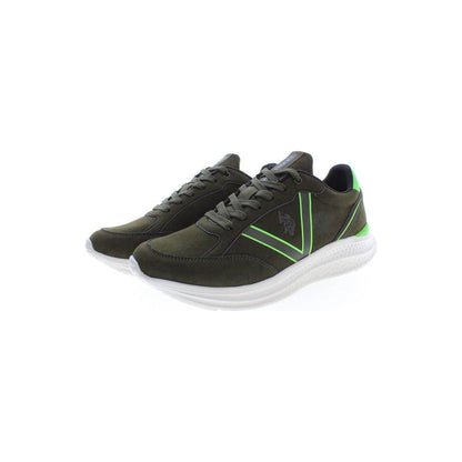 U.S. POLO ASSN. Verde Polyurethane Men Sneaker