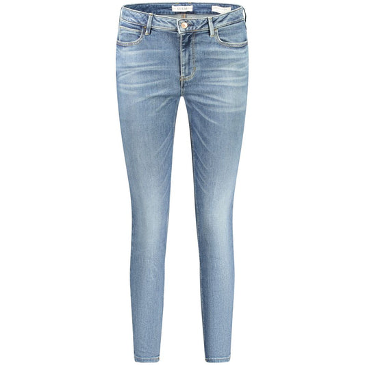 Guess Jeans Blu Recycled Cotton Woman Jeans