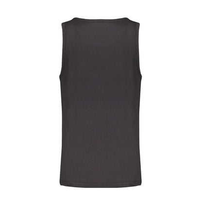 Norway 1963 Black Cotton Tank Tops