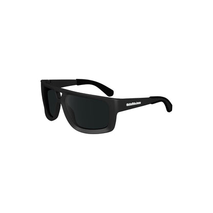Calvin Klein Black Plastic Men Sunglasses