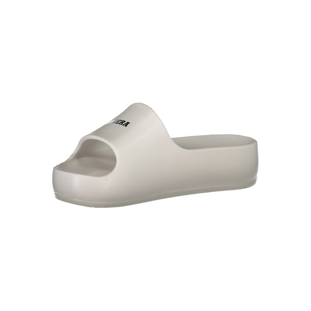 Carrera White Polyethylene Slippers