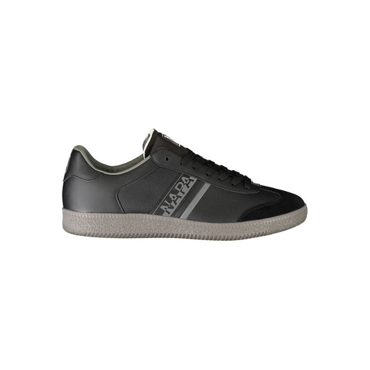 Napapijri Black Polyester Athletic Sneakers Napapijri