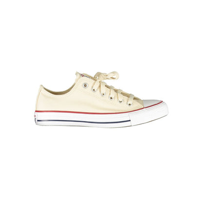 Converse Beige Cotton Women Sneaker