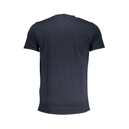 Cavalli Class Blue Cotton Men T-Shirt