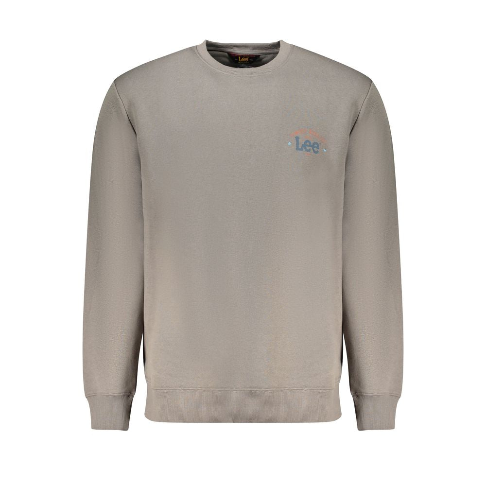 Lee Gray Cotton Sweatshirt Lee