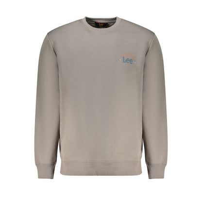 Lee Gray Cotton Sweatshirt Lee