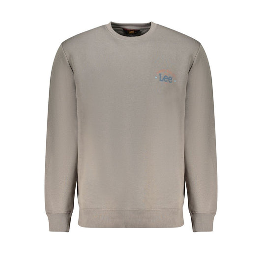Lee Gray Cotton Sweatshirt Lee