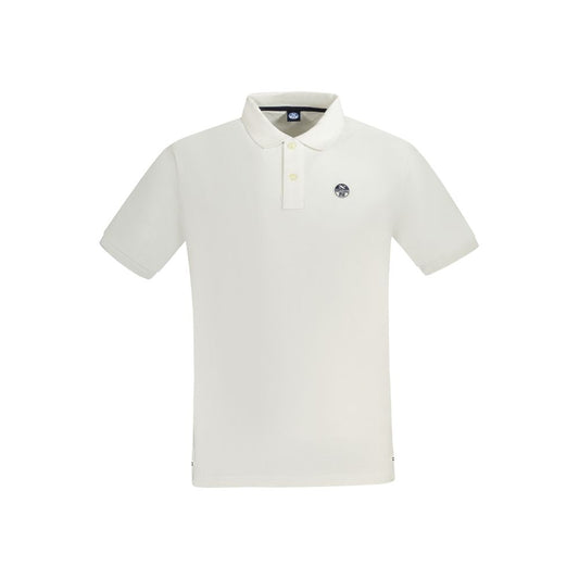 North Sails Bianco Cotton Men Polo