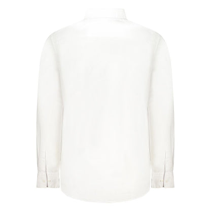 Calvin Klein White Cotton Men Shirt