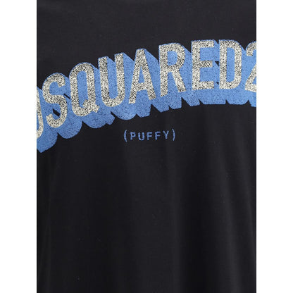 Dsquared² Black Cotton T-Shirt Dsquared²