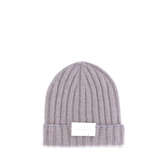 Brunello Cucinelli Beige Cashmere Beanie