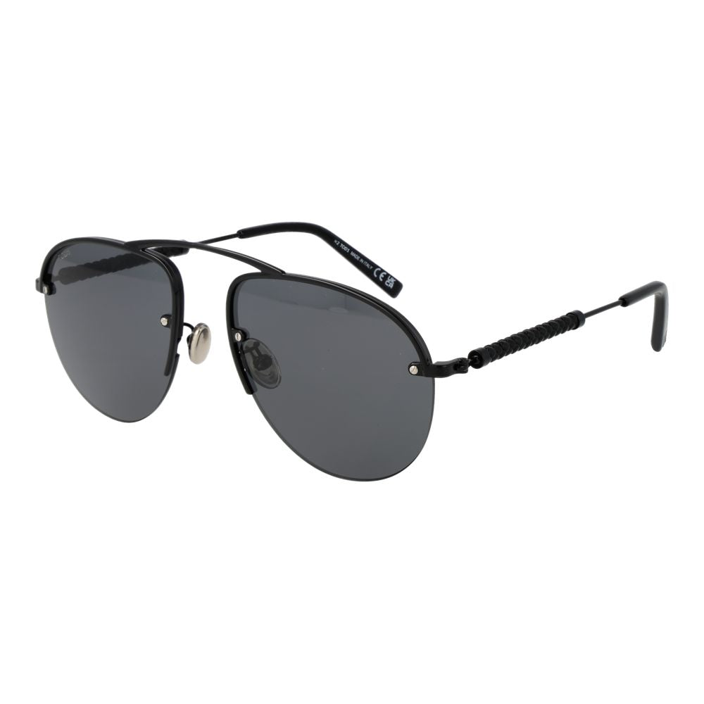 Tod's Black Metal Sunglasses Tod's