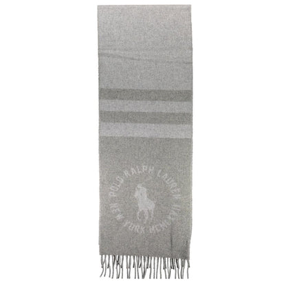 Ralph Lauren Grigio Lana Men Scarf