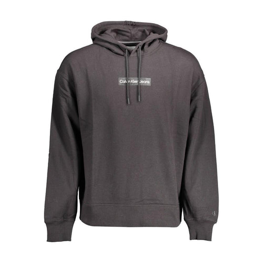 Calvin Klein Black Cotton Men's Hoodie