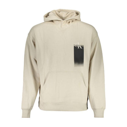 Calvin Klein Beige Cotton Men's Sweatshirt Calvin Klein