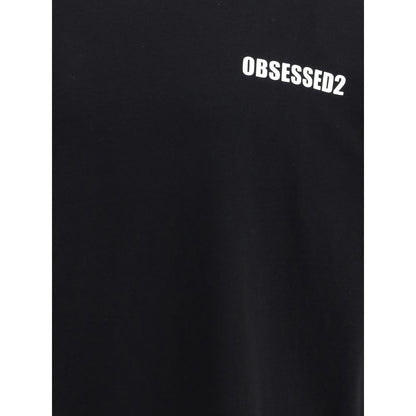 Dsquared² Black Cotton T-Shirt Dsquared²