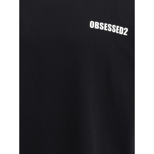 Dsquared² Black Cotton T-Shirt Dsquared²