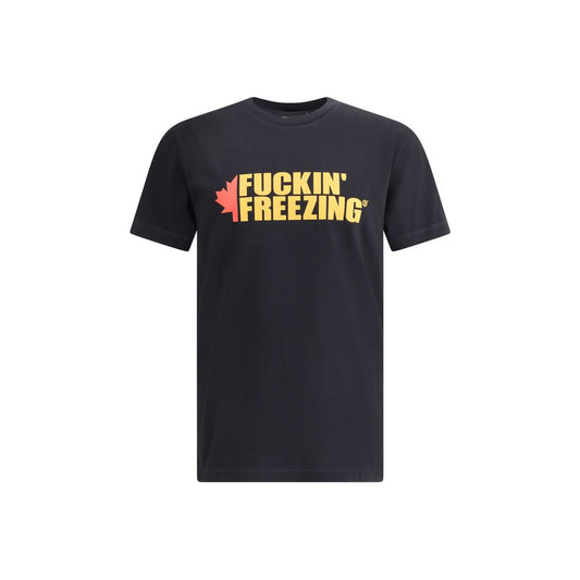 Dsquared² Black Cotton T-Shirt Dsquared²