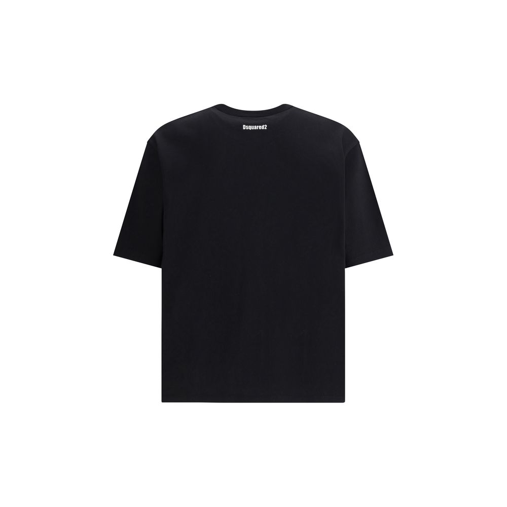 Dsquared² Black Cotton T-Shirt Dsquared²