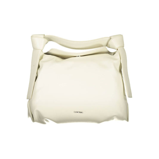 Calvin Klein Beige Polyester Handbag Calvin Klein