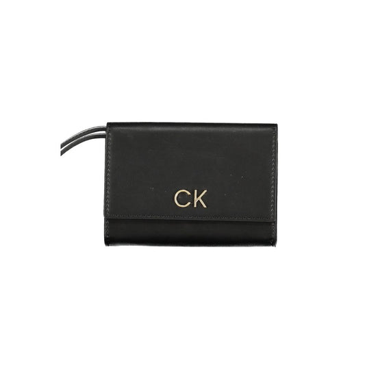 Calvin Klein Black Polyester Wallet Calvin Klein