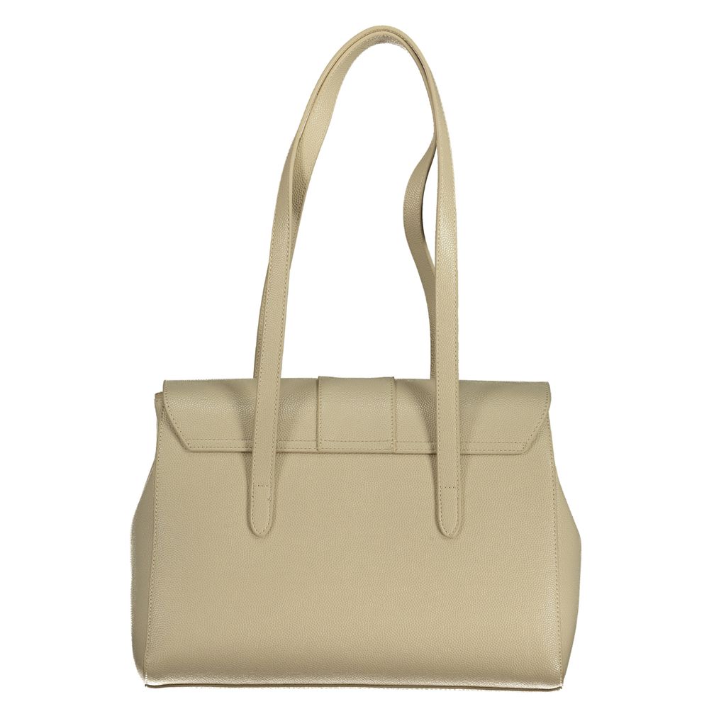 Mario Valentino Beige Polyurethane Women Handbag