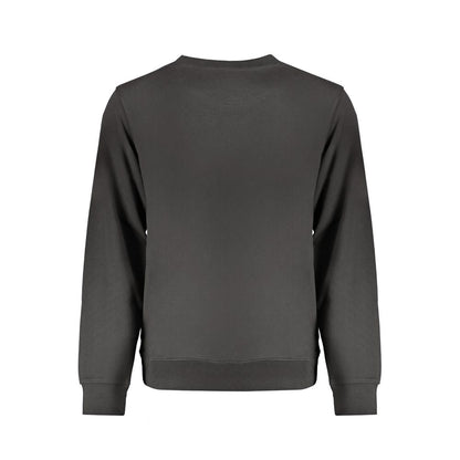 Wrangler Black Cotton Men Sweatshirt