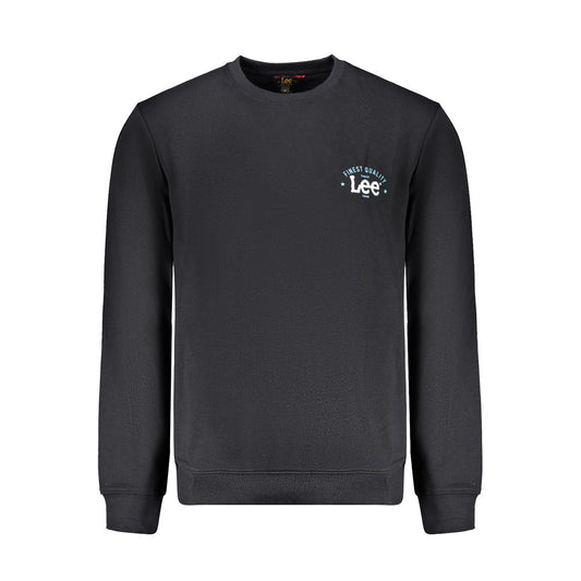 Lee Black Cotton Sweatshirt Lee