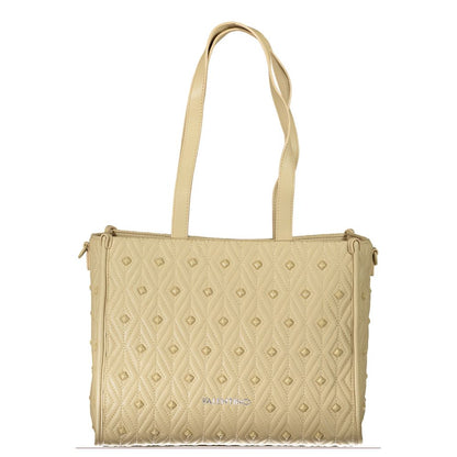 Mario Valentino Beige Polyurethane Women Handbag