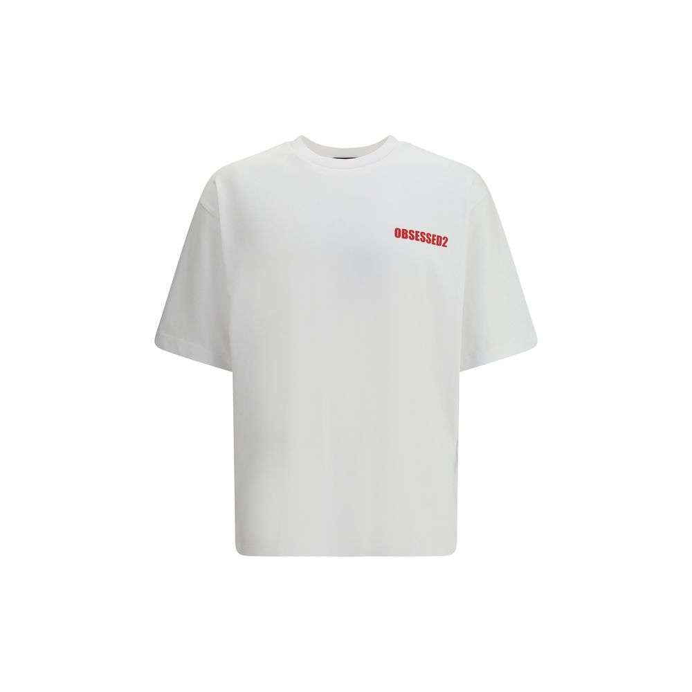Dsquared² White Cotton T-Shirt