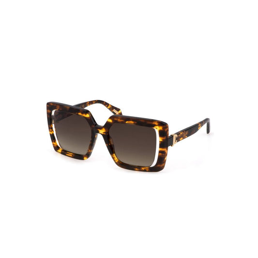 Just Cavalli Brown Plastic Sunglasses Just Cavalli