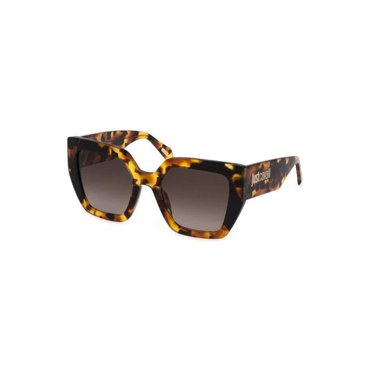 Just Cavalli Brown Plastic Sunglasses