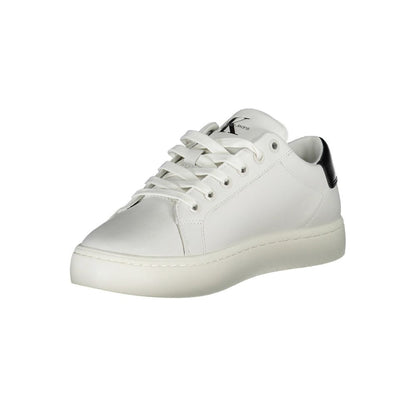 Calvin Klein Bianco Polyurethane Women Sneaker