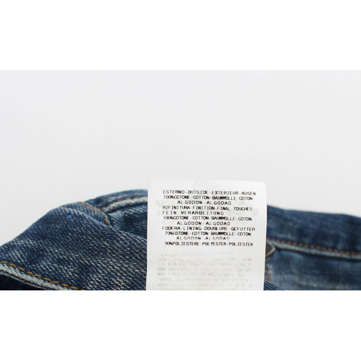 بنطلون جينز ضيق باللون الأزرق من كوستيوم ناشيونال شيك