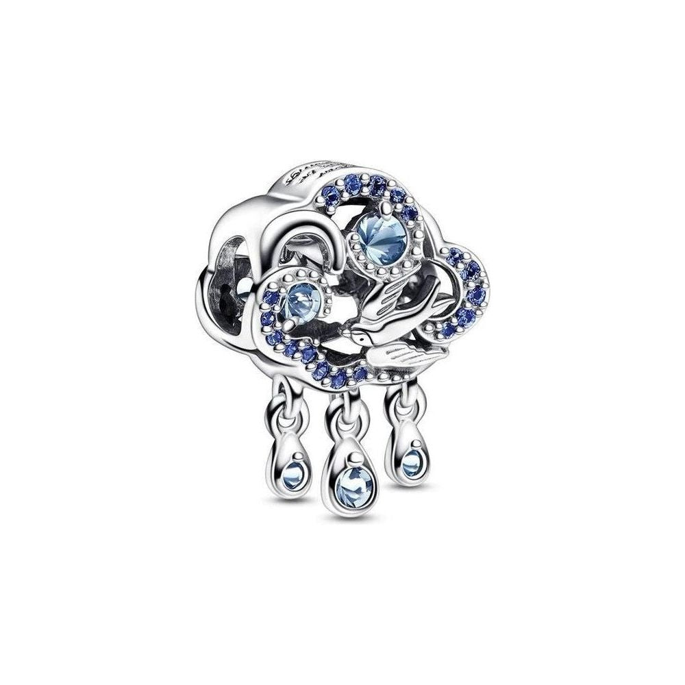 PANDORA CHARMS Mod. SNOWFLAKE SNOWGLOBE DESIGNER FASHION JEWELLERY PANDORA